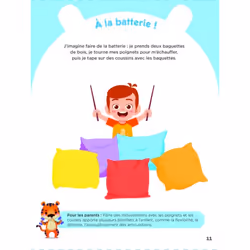 Mes petits cahiers d'éveil - La gymnastique des petits loustics (Broché)