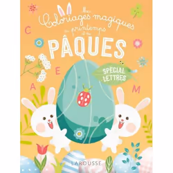 ISBN Mes coloriages magiques du printemps et de Pâques - Lettres, Pour enfants, Français, 48 pages