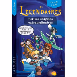 ISBN Les Légendaires - Enigmes extraordinaires 6e-5e, Français, 80 pages