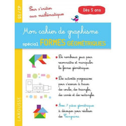 Mon cahier de graphisme spécial formes géométriques (Broché)