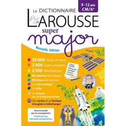 Larousse dictionnaire Super major 9/12 ans (Relié)