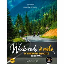 ISBN Week-ends à moto - 50 itinéraires insolites en France, Français, 192 pages