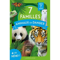 7 familles spécial Animaux en danger (Coffret)
