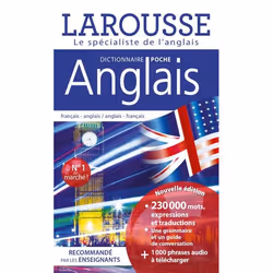 ISBN Dictionnaire Larousse poche Anglais, Éducatif, Français, 992 pages
