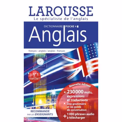 ISBN Larousse dictionnaire poche plus Anglais, Éducatif, Français, 992 pages