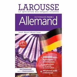 ISBN Dictionnaire Larousse poche plus Allemand, Éducatif, Français, 992 pages