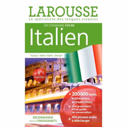 ISBN Dictionnaire Larousse poche Italien, Français, 992 pages