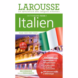 ISBN Dictionnaire Larousse poche plus Italien, Français, 922 pages