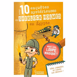 ISBN Les 10 enquêtes mystérieuses de Sherlock Holmes en Égypte, Français, 64 pages