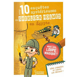 Les 10 enquêtes mystérieuses de Sherlock Holmes en Égypte (Broché)