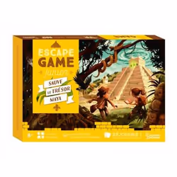 ISBN Escape Game Junior - Sauve le trésor maya, Français, 16 pages