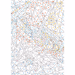 Mon cahier de coloriage magique, très magique - Couleurs, chiffres et vacances (Broché)