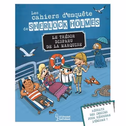 ISBN Les cahiers d'enquête de Sherlock Holmes - Le trésor disparu de la marquise, Français, 48 pages