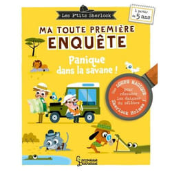 Les Ptits Sherlock : ma toute première enquête ! - Panique dans la savane ! (Relié)