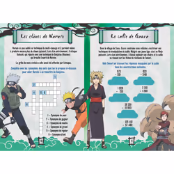 Naruto Shippuden - Enigmes du CM1 au CM2 (Broché)