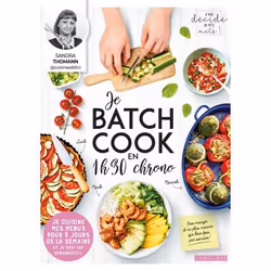 ISBN Je batch cook en 1 h 30 chrono, Français, 144 pages