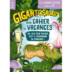 Mon cahier de vacances Gigantosaurus GS-CP (Broché)