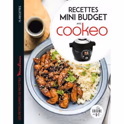 ISBN Recettes mini budget avec cookeo, Cooking, Français, 168 pages