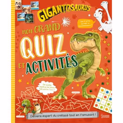 ISBN Mon grand quiz et activités Gigantosaurus, Français, 80 pages