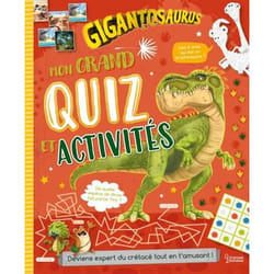 Mon grand quiz et activités Gigantosaurus (Broché)