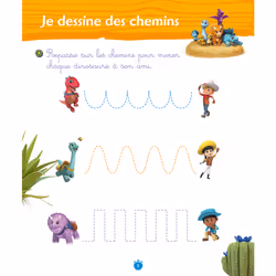 DINO RANCH - J'apprends mes premières lettres - Petite Section (Broché)