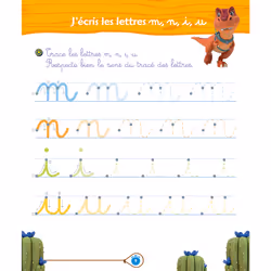 DINO RANCH - J'apprends les petites lettres - Grande Section (Broché)