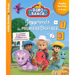 ISBN DINO RANCH - J'apprends les premiers chiffres - Petite Section, Pour enfants, Français, 48 pages