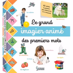 ISBN Le grand imagier photos animé des premiers mots, Français, 20 pages