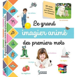 Le grand imagier photos animé des premiers mots (Jeunesse)