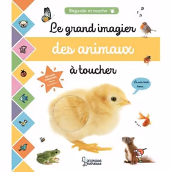 ISBN Le grand imagier des animaux à toucher, Français, 20 pages