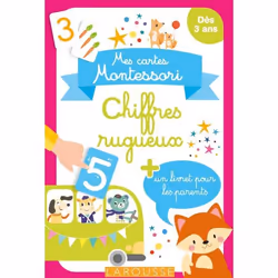 ISBN Mes cartes Montessori : Chiffres rugueux, Pour enfants, Français, 16 pages
