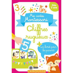 Mes cartes Montessori : Chiffres rugueux (Broché)