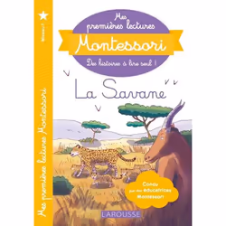 ISBN Premières lectures Montessori - Dans la savane, Pour enfants, Français, 32 pages
