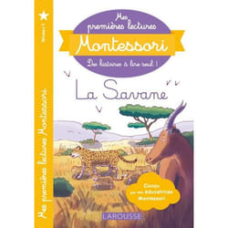 Premières lectures Montessori - Dans la savane (Broché)