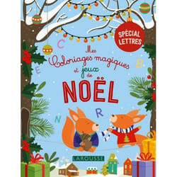 Mes coloriages magiques et jeux de Noel - lettres (Broché)