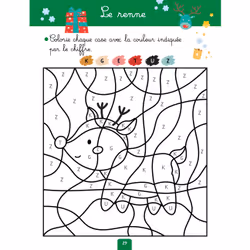Mes coloriages magiques et jeux de Noel - lettres (Broché)