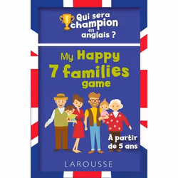 ISBN Qui sera le champion en anglais ? My Happy 7 families game, Pour enfants, Français, 16 pages