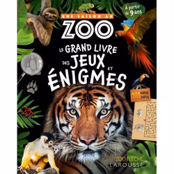 ISBN UNE SAISON AU ZOO - Le Grand Livre des jeux et énigmes, Animaux, Français, 144 pages