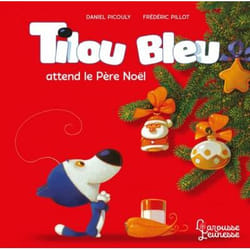 Tilou bleu attend le Père Noël (Cartonné)