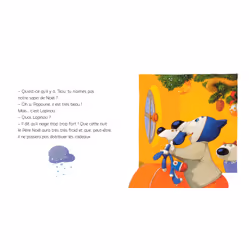 Tilou bleu attend le Père Noël (Cartonné)