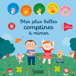 ISBN Mes plus belles comptines à mimer, Pour enfants, Français, 10 pages