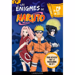 ISBN NARUTO - Enigmes du CP au CE1, Pour enfants, Français, 80 pages