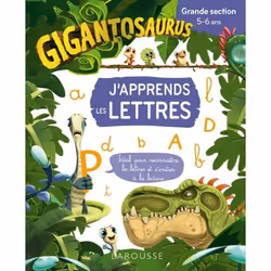 ISBN GIGANTOSAURUS J'apprends les lettres - GS, Français, 32 pages