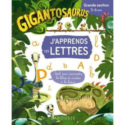 GIGANTOSAURUS J'apprends les lettres - GS (Broché)