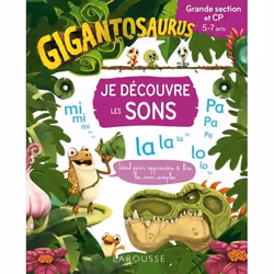 ISBN GIGANTOSAURUS Je découvre les sons - GS/CP, Français, 32 pages