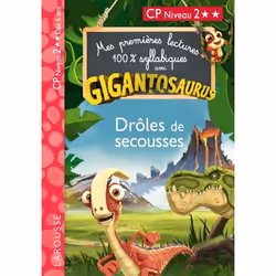ISBN GIGANTOSAURUS - Premières lectures - CP niv 2 - Drôles de secousses !, Pour enfants, Français, 32 pages