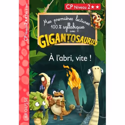 ISBN GIGANTOSAURUS - Premières lectures - CP niv 2 - A l'abri, vite !, Pour enfants, Français, 32 pages