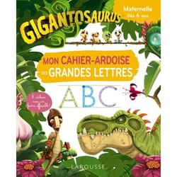 GIGANTOSAURUS Mon cahier ardoise des grandes lettres (Broché)