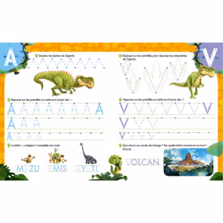 GIGANTOSAURUS Mon cahier ardoise des grandes lettres (Broché) - Vue supplémentaire 4