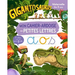 ISBN GIGANTOSAURUS Mon cahier ardoise des PETITES LETTRES, Français, 24 pages